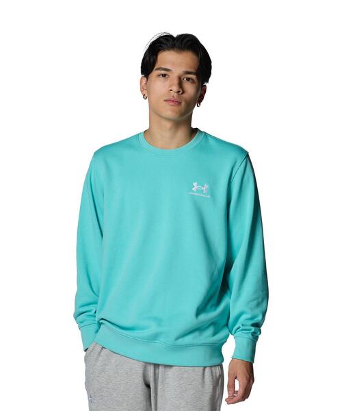 UNDER ARMOUR（アンダーアーマー）の「UAエッセンシャルテリー クルー（トレーニング/メンズ）（スウェット・メンズ・ブルー系・M/S/XL/XXL/L）」の6枚目の写真