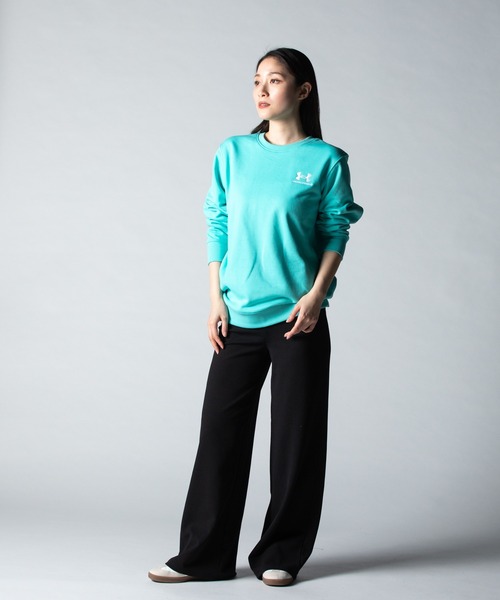 UNDER ARMOUR（アンダーアーマー）の「UAエッセンシャルテリー クルー（トレーニング/メンズ）（スウェット・メンズ・ブルー系・M/S/XL/XXL/L）」の3枚目の写真