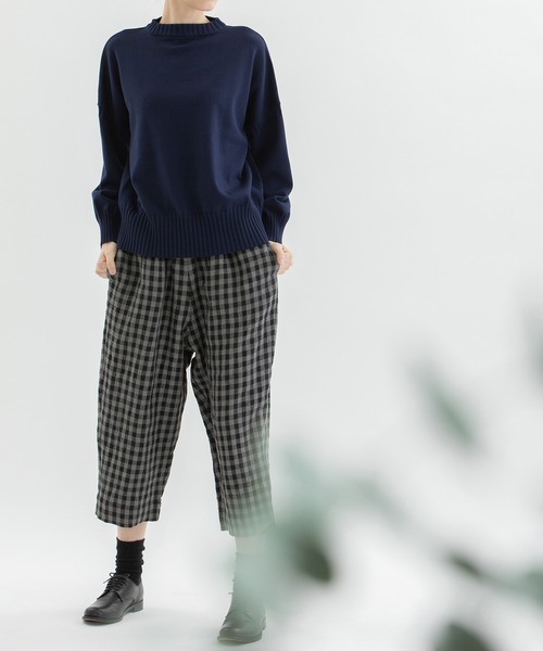 nop de nod（ノップドゥノッド）の「Pommeリネンパンツ（その他パンツ・レディース・ブラック/スミクロ/ダークグレー・3）」の13枚目の写真