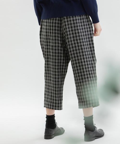 nop de nod（ノップドゥノッド）の「Pommeリネンパンツ（その他パンツ・レディース・ブラック/スミクロ/ダークグレー・3）」の8枚目の写真