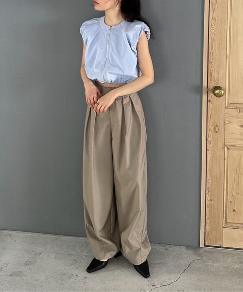 チェリーブロッサム Ballsey ギャザースリーブブラウス チェリーブロッサム様専用 Ballsey ギャザースリーブブラウス