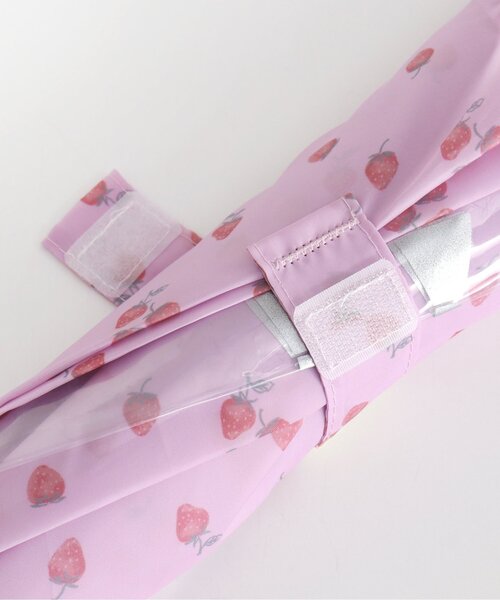 apres les cours（アプレレクール）の「GIRLS傘(花・いちご)（長傘・キッズ・アイボリー/ラベンダー・MEDIUM/XS/S/SMALL）」の13枚目の写真