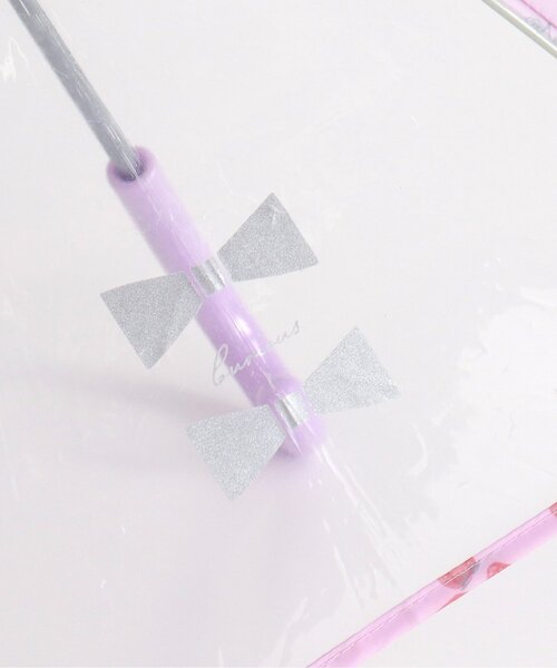 apres les cours（アプレレクール）の「GIRLS傘(花・いちご)（長傘・キッズ・アイボリー/ラベンダー・MEDIUM/XS/S/SMALL）」の15枚目の写真