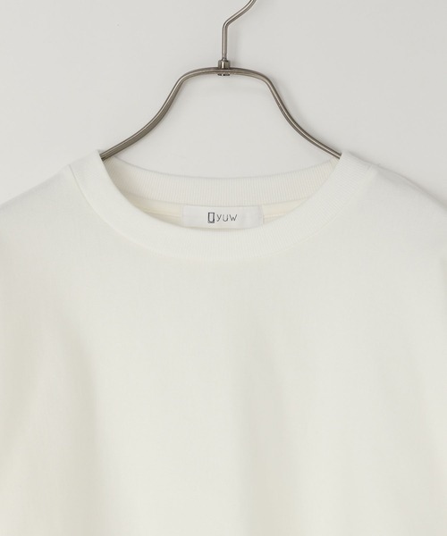 yuw（ユウ）の「ドルマンＴシャツ 991823（Tシャツ/カットソー・レディース・ホワイト/グレー/ブルー・FREE）」の6枚目の写真