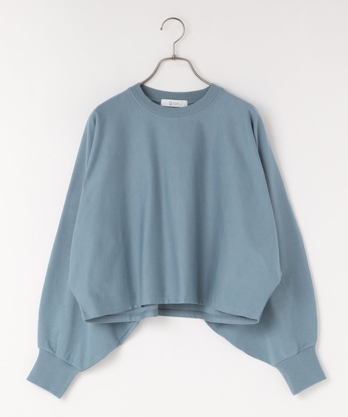 yuw（ユウ）の「ドルマンＴシャツ 991823（Tシャツ/カットソー・レディース・ホワイト/グレー/ブルー・FREE）」の14枚目の写真