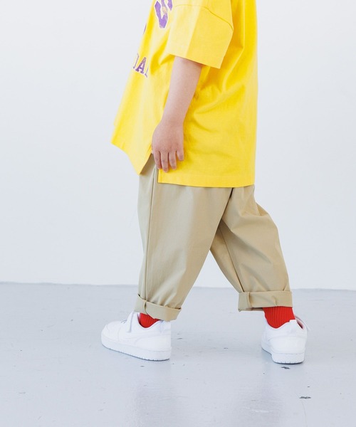 LOWRYS FARM（ローリーズファーム）の「キノウナイロンテーパード　 996993（その他パンツ・キッズ・ベージュ/ブラック/ネイビー・150cm/140cm/130cm/120cm/110cm）」の21枚目の写真