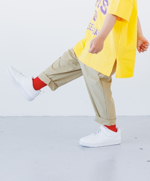 LOWRYS FARM（ローリーズファーム）の「キノウナイロンテーパード　 996993（その他パンツ・キッズ・ベージュ/ブラック/ネイビー・150cm/140cm/130cm/120cm/110cm）」の22枚目の写真