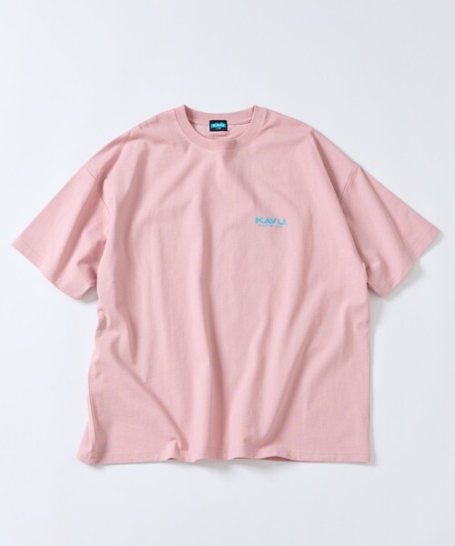 FREAK'S STORE（フリークスストア）の「限定展開 KAVU×FREAK'S STORE/カブー 別注 ビッグシルエット バックプリントTシャツ/Burger（Tシャツ/カットソー・メンズ・ホワイト/ブラック/グレイッシュベージュ/オリーブ/ピンク・SMALL/MEDIUM/LARGE）」の16枚目の写真