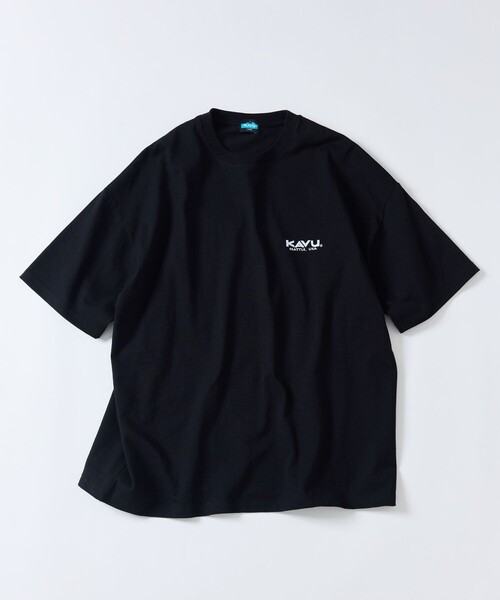 FREAK'S STORE（フリークスストア）の「限定展開 KAVU×FREAK'S STORE/カブー 別注 ビッグシルエット バックプリントTシャツ/Burger（Tシャツ/カットソー・メンズ・ホワイト/ブラック/グレイッシュベージュ/オリーブ/ピンク・SMALL/MEDIUM/LARGE）」の20枚目の写真