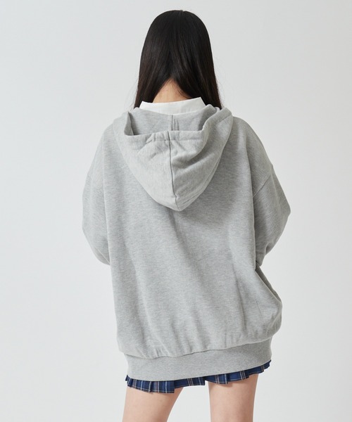 WEGO/ルーズフィットジップパーカー（パーカー）｜WEGO