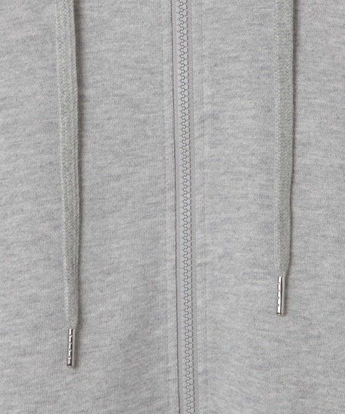 WEGO（ウィゴー）の「WEGO/ルーズフィットジップパーカー（パーカー・レディース・杢グレー/オフホワイト/ブラック・FREE）」の18枚目の写真
