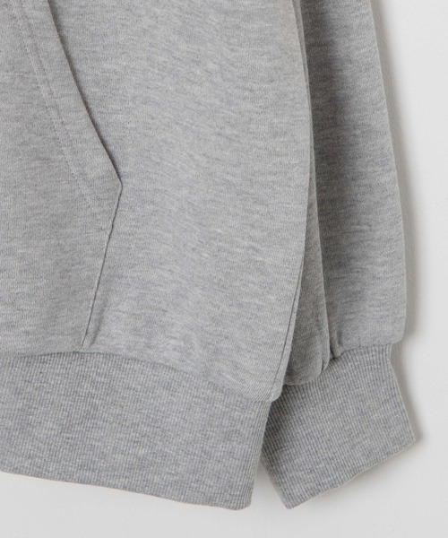 WEGO（ウィゴー）の「WEGO/ルーズフィットジップパーカー（パーカー・レディース・杢グレー/オフホワイト/ブラック・FREE）」の20枚目の写真