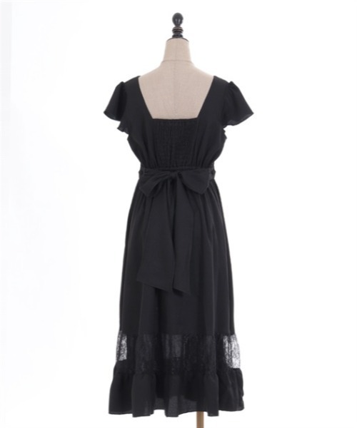 axes femme POETIQUE（アクシーズファムポエティック）の「ストロベリー刺繍ワンピース（ワンピース・レディース・ピンク/クリーム/ブラック・MEDIUM）」の20枚目の写真