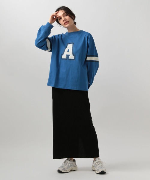 BAYFLOW（ベイフロー）の「ラメカットタイトスカート（スカート・レディース・シルバー/ブラック・FREE）」の7枚目の写真