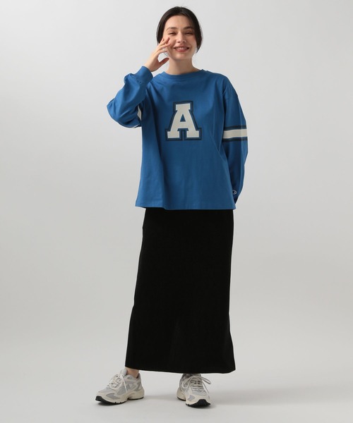 BAYFLOW（ベイフロー）の「ラメカットタイトスカート（スカート・レディース・シルバー/ブラック・FREE）」の8枚目の写真