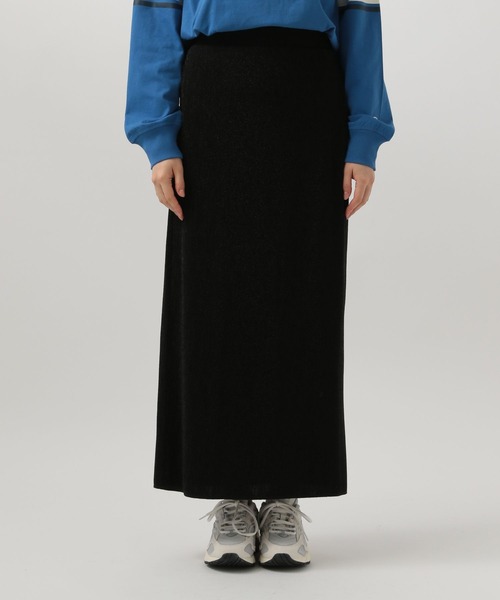 BAYFLOW（ベイフロー）の「ラメカットタイトスカート（スカート・レディース・シルバー/ブラック・FREE）」の12枚目の写真