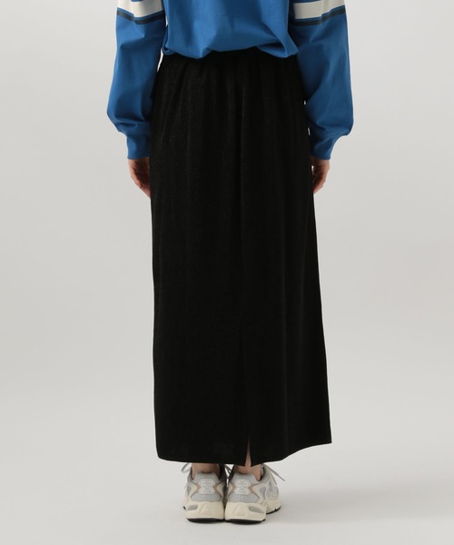 BAYFLOW（ベイフロー）の「ラメカットタイトスカート（スカート・レディース・シルバー/ブラック・FREE）」の14枚目の写真