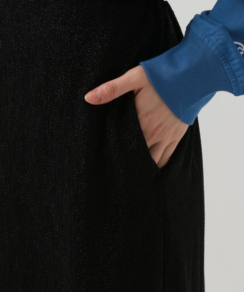 BAYFLOW（ベイフロー）の「ラメカットタイトスカート（スカート・レディース・シルバー/ブラック・FREE）」の16枚目の写真