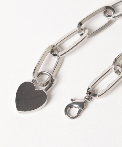 LOWRYS FARM（ローリーズファーム）の「ハートブレス 111655（ブレスレット・レディース・シルバー系その他2/シルバー/シルバー系その他・FREE）」の9枚目の写真