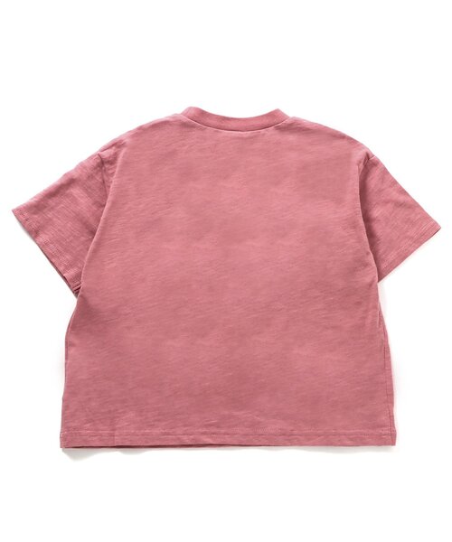 BREEZE(ブリーズ)の「サガラビックTシャツ(Tシャツ/カットソー・キッズ・オフホワイト/ピンク/グリーン/チャコール・110/100/90/80/140/130/120)」の21枚目の写真