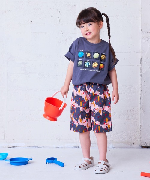 BIG FIELD（ビッグフィールド）の「シェフショーツ（80～150cm）（その他パンツ・キッズ・ベージュ/ライトブルー/チャコール/グレー系その他/グリーン/ホワイト系その他/ネイビー/レッド/オフホワイト/ブルー・100/140/95/120/110/90/150/130/80）」の4枚目の写真