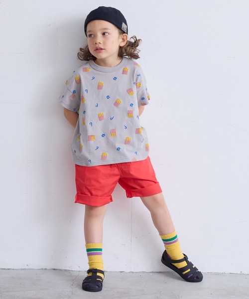 BIG FIELD（ビッグフィールド）の「シェフショーツ（80～150cm）（その他パンツ・キッズ・ベージュ/ライトブルー/チャコール/グレー系その他/グリーン/ホワイト系その他/ネイビー/レッド/オフホワイト/ブルー・100/140/95/120/110/90/150/130/80）」の10枚目の写真