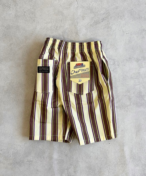 BIG FIELD（ビッグフィールド）の「シェフショーツ（80～150cm）（その他パンツ・キッズ・ベージュ/ライトブルー/チャコール/グレー系その他/グリーン/ホワイト系その他/ネイビー/レッド/オフホワイト/ブルー・100/140/95/120/110/90/150/130/80）」の2枚目の写真
