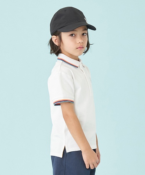 Paul Smith ポールスミス ポロシャツ 現行タグ マルチストライプ M Paul Smith JUNIOR（ポールスミスジュニア）の「マルチ