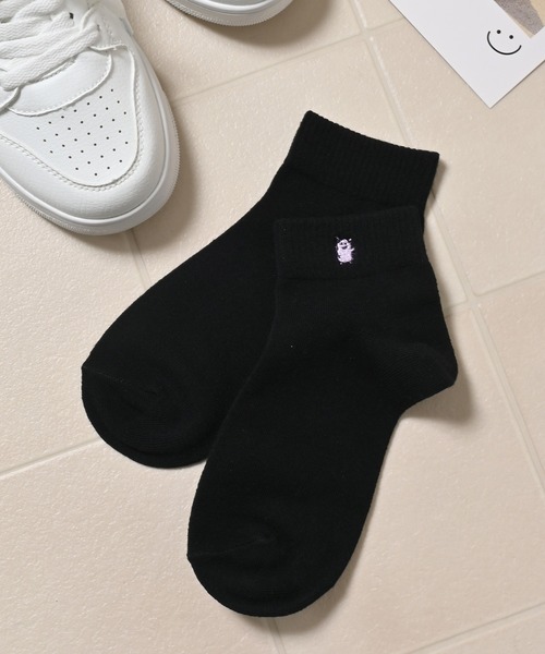ワンポイントセミショートソックス（ソックス/靴下）｜Honeys