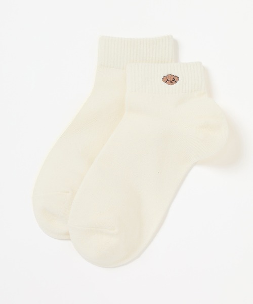 ワンポイントセミショートソックス（ソックス/靴下）｜Honeys
