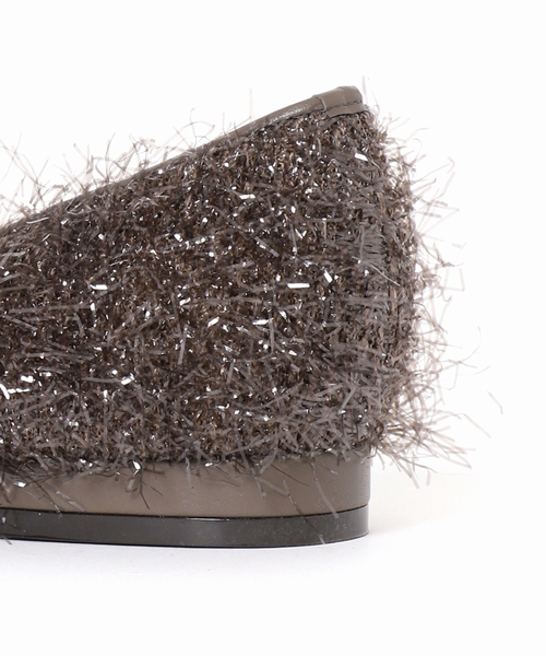 VERMEIL par iena(ヴェルメイユパーイエナ)の「フラットシューズ(lame)(その他シューズ・レディース・チャコールグレー・24cm/23cm/25cm)」の10枚目の写真