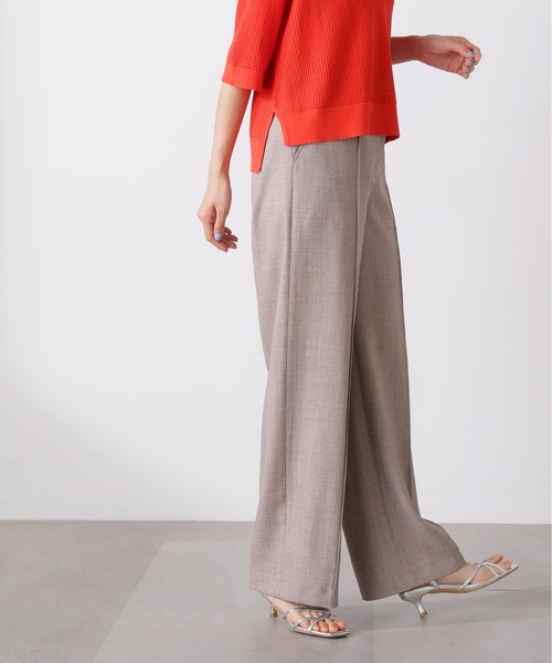 N.(N. Natural Beauty Basic)(エヌエヌナチュラルビューティーベーシック)の「◆【S Size Line】麻調ストレートパンツ(その他パンツ・レディース・ブラウン/ブラック・SMALL/MEDIUM)」の13枚目の写真