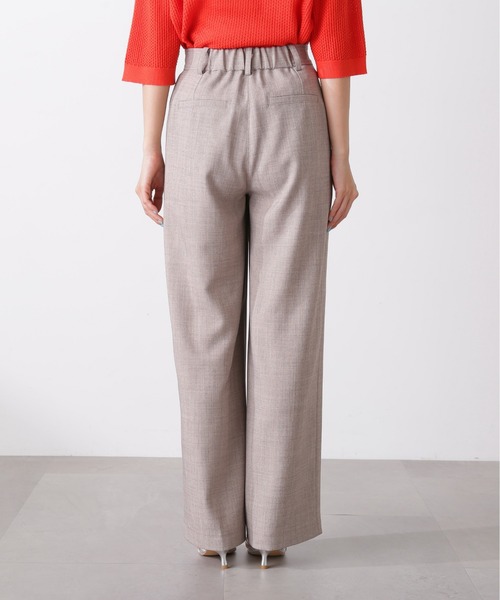 N.(N. Natural Beauty Basic)(エヌエヌナチュラルビューティーベーシック)の「◆【S Size Line】麻調ストレートパンツ(その他パンツ・レディース・ブラウン/ブラック・SMALL/MEDIUM)」の16枚目の写真