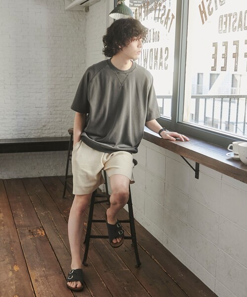 TOWNCRAFT(タウンクラフト)の「TOWNCRAFT(タウンクラフト)別注ループヤーンニットパンツ(WEB限定カラー/サイズ)(その他パンツ・メンズ・ネイビー/ダークブラウン/ブラック/オフホワイト・M/L/XL)」の8枚目の写真