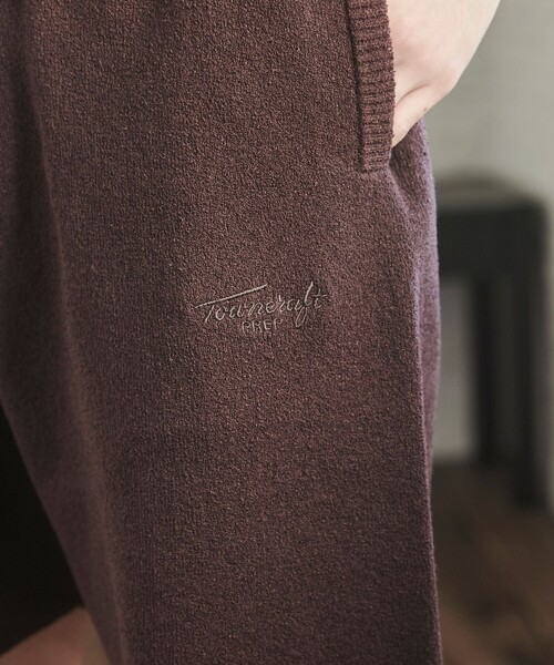 TOWNCRAFT(タウンクラフト)の「TOWNCRAFT(タウンクラフト)別注ループヤーンニットパンツ(WEB限定カラー/サイズ)(その他パンツ・メンズ・ネイビー/ダークブラウン/ブラック/オフホワイト・M/L/XL)」の14枚目の写真