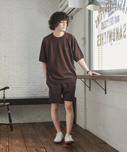 TOWNCRAFT(タウンクラフト)の「TOWNCRAFT(タウンクラフト)別注ループヤーンニットパンツ(WEB限定カラー/サイズ)(その他パンツ・メンズ・ネイビー/ダークブラウン/ブラック/オフホワイト・M/L/XL)」の18枚目の写真