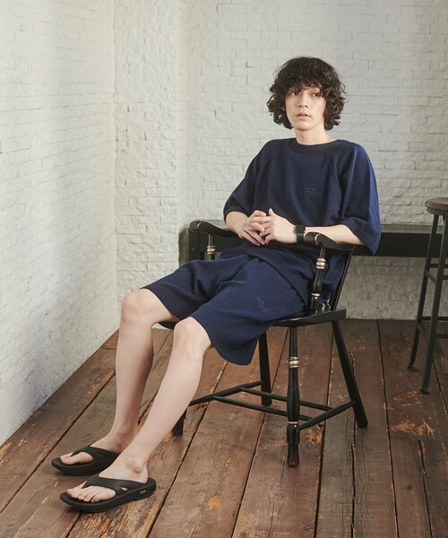 TOWNCRAFT(タウンクラフト)の「TOWNCRAFT(タウンクラフト)別注ループヤーンニットパンツ(WEB限定カラー/サイズ)(その他パンツ・メンズ・ネイビー/ダークブラウン/ブラック/オフホワイト・M/L/XL)」の22枚目の写真