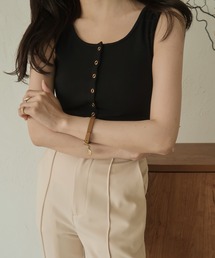 mideal | lady silhouette tank top / レディーシルエットタンクトップ(タンクトップ)