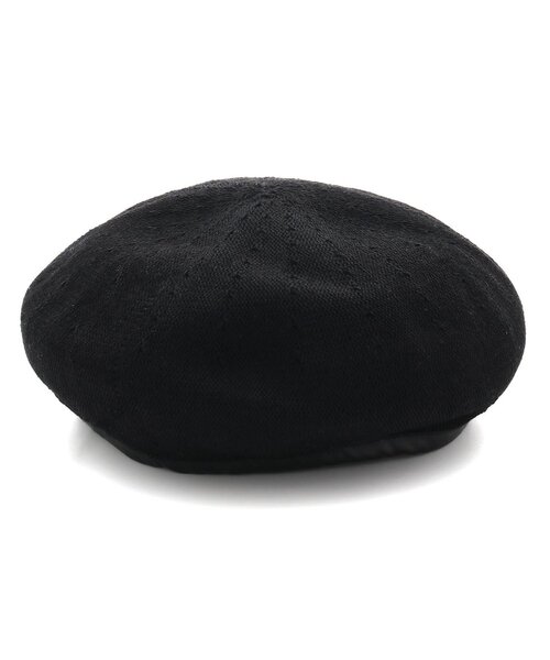 algy（アルジー）の「ワッペンサーモベレー（ハンチング/ベレー帽・キッズ・ブラック/サックスブルー・MEDIUM/SMALL）」の10枚目の写真