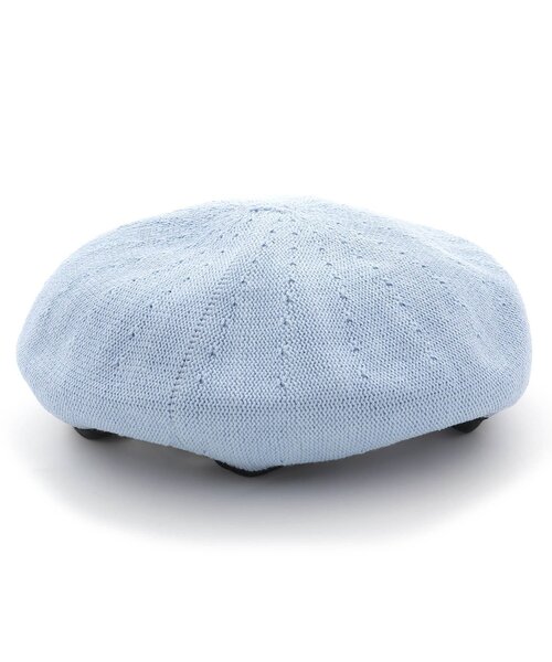 algy（アルジー）の「ワッペンサーモベレー（ハンチング/ベレー帽・キッズ・ブラック/サックスブルー・MEDIUM/SMALL）」の11枚目の写真