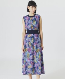 LOVELESS | 【手洗い可】リブコンビボタニカルプリントワンピース(ワンピース)