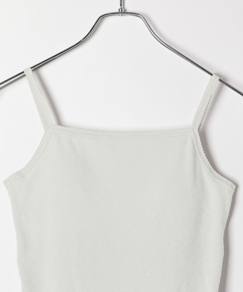Heather（ヘザー）の「カップ付きハートモチーフキャミ　119471（キャミソール・レディース・アイボリー/グレー/ピンク・FREE）」の13枚目の写真