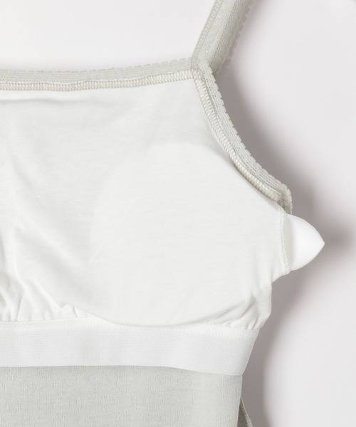 Heather（ヘザー）の「カップ付きハートモチーフキャミ　119471（キャミソール・レディース・アイボリー/グレー/ピンク・FREE）」の10枚目の写真
