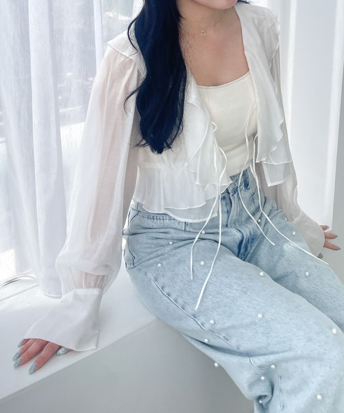 Heather（ヘザー）の「カップ付きハートモチーフキャミ　119471（キャミソール・レディース・アイボリー/グレー/ピンク・FREE）」の18枚目の写真