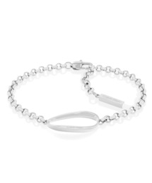 「Calvin Klein/カルバンクライン」 プレイフル オーガニック シェイプ - レディース SS ブレスレット