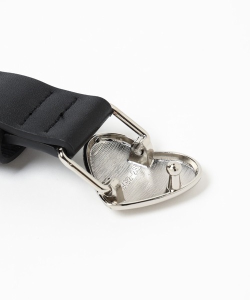 LOWRYS FARM（ローリーズファーム）の「ハートバックルベルト 113145（ベルト・レディース・ブラック・FREE）」の11枚目の写真