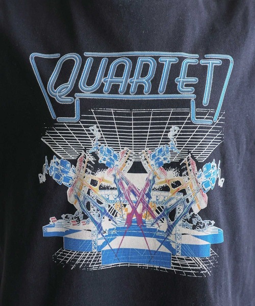 RAGEBLUE（レイジブルー）の「袖フリルシアー切替/プリントTシャツ（Tシャツ/カットソー・レディース・ブラック/その他/グレー系/ブラック系・FREE）」の18枚目の写真