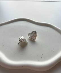 JuetraLis(ジェトラリス)の「【JuetraLis/ジェトラリス】メタルハートピアス(ピアス(両耳用))」