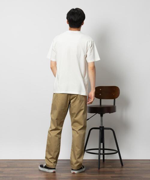 ALPHA_(アルファ)の「ALPHA(アルファ)胸ポケTシャツ(Tシャツ/カットソー・メンズ・ホワイト/ネイビー/ベージュ・L/XL/M)」の18枚目の写真
