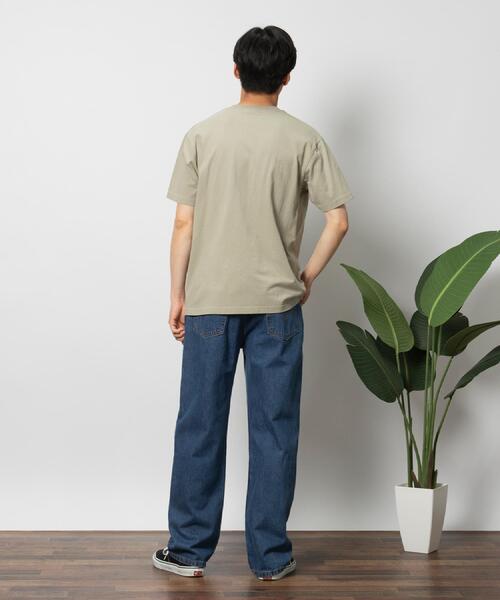 ALPHA_(アルファ)の「ALPHA(アルファ)胸ポケTシャツ(Tシャツ/カットソー・メンズ・ホワイト/ネイビー/ベージュ・L/XL/M)」の22枚目の写真